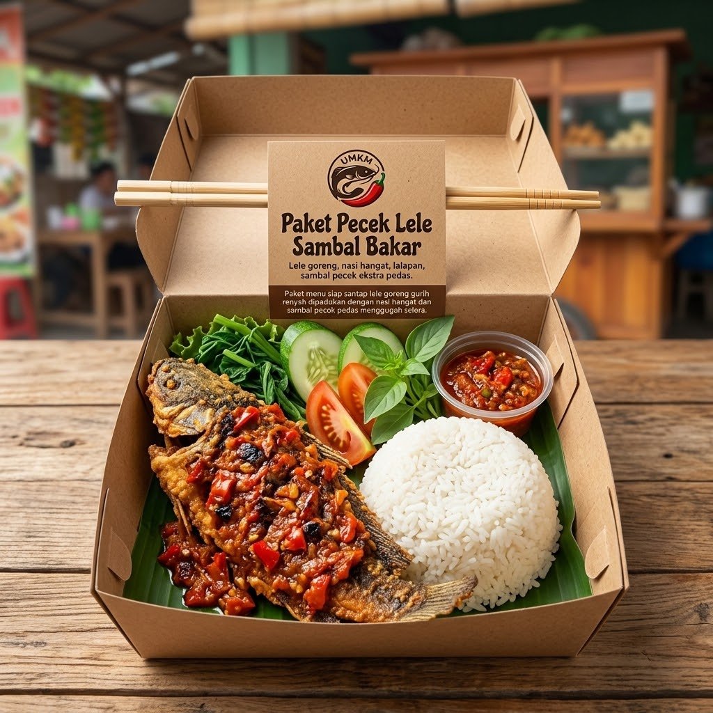 Paket Pecek Lele Sambal Bakar