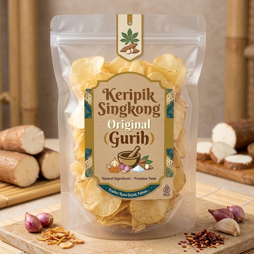 Keripik Singkong Original Gurih